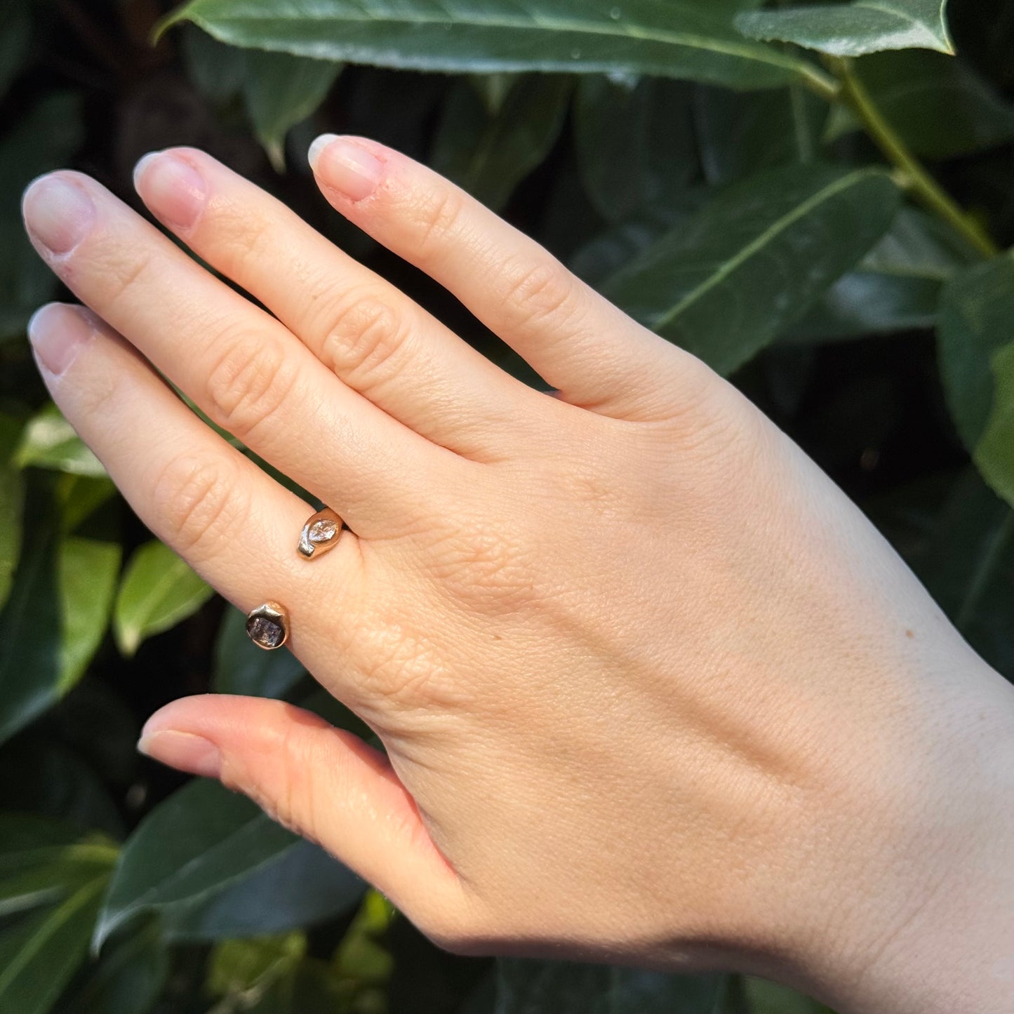 petal arc ring