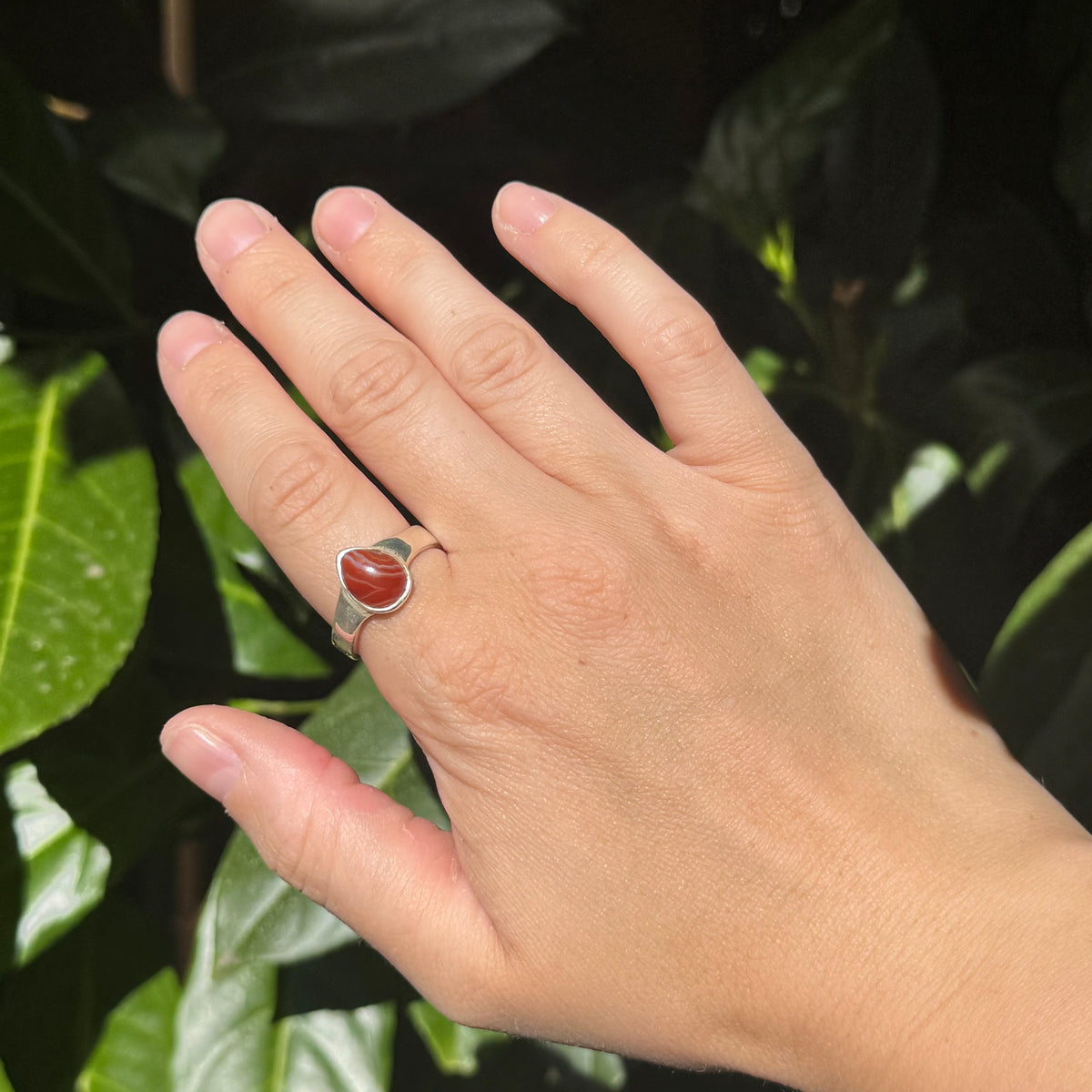 carnelian ring