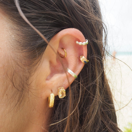 dewdrop ear cuff