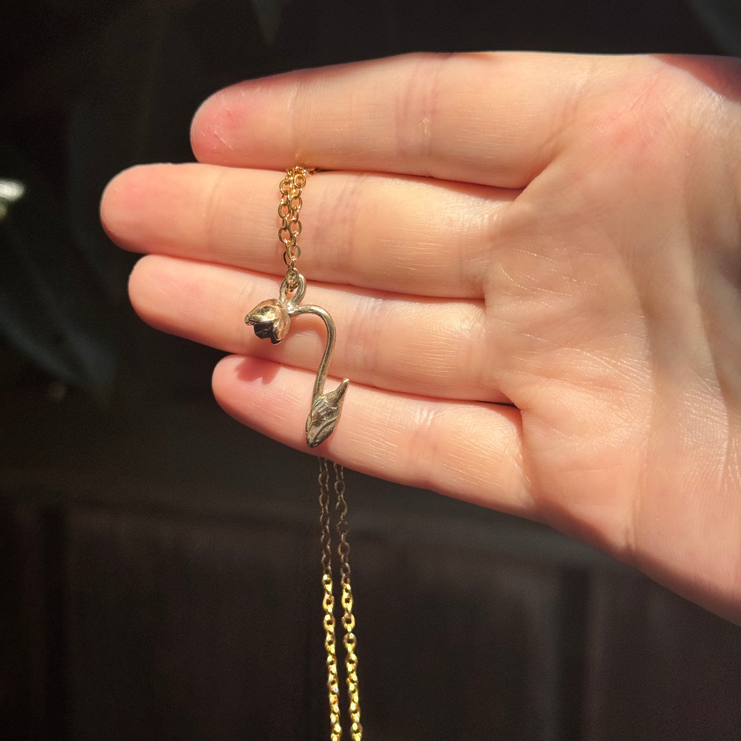 lily of the valley pendant