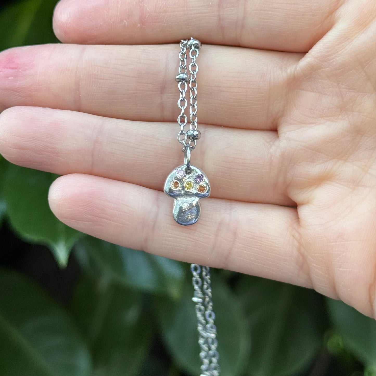 toadstool pendant