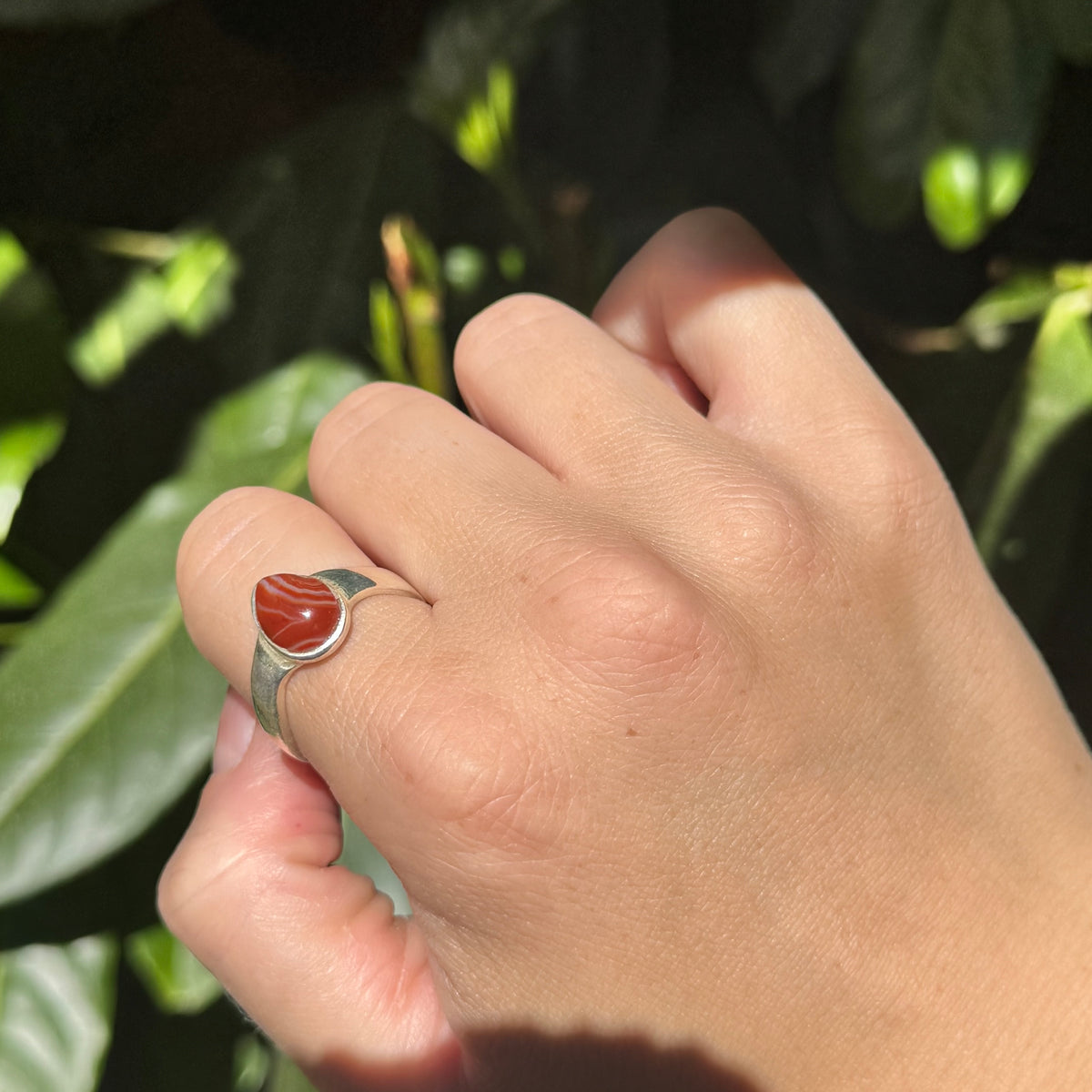 carnelian ring