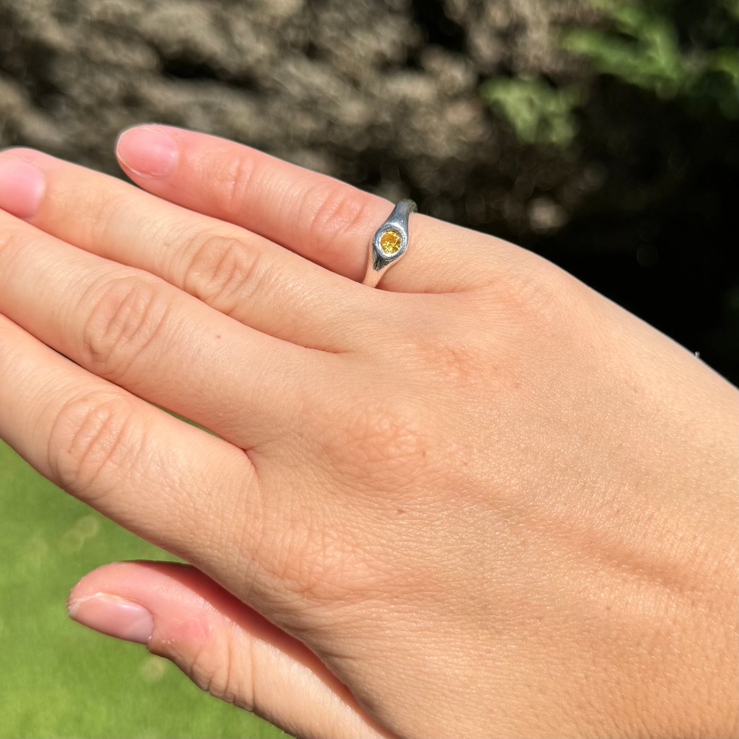 citrine ring
