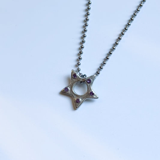 amethyst nova necklace
