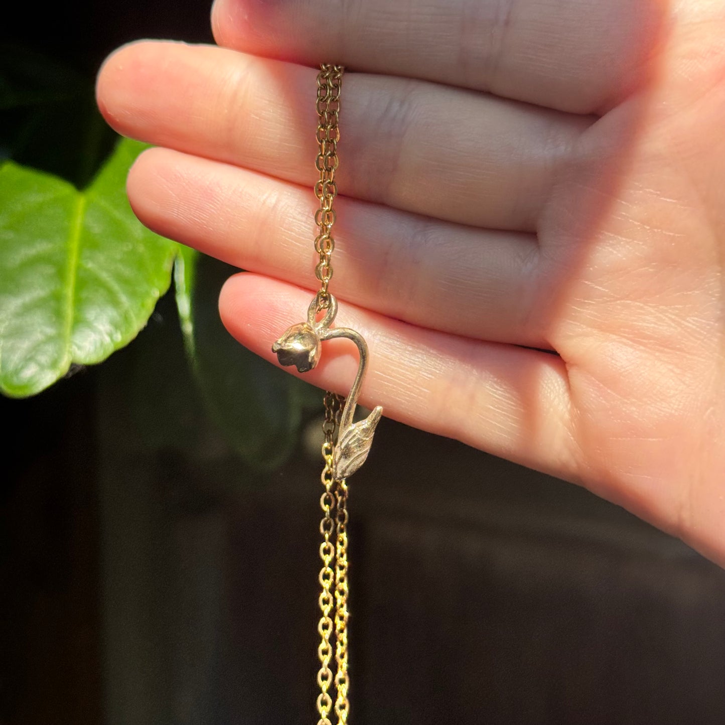 lily of the valley pendant