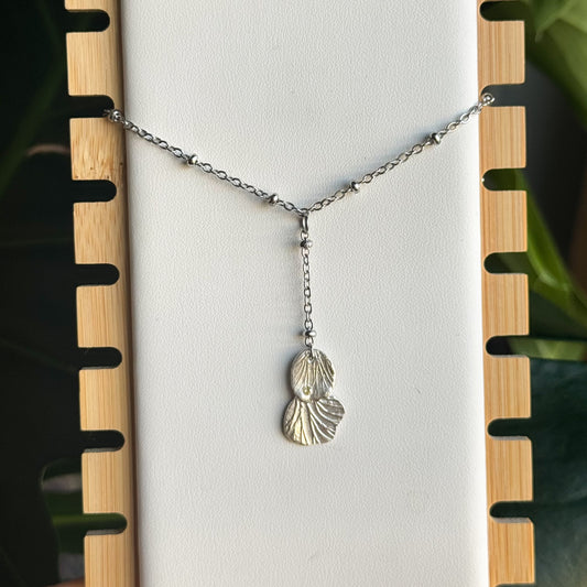 spora drop chain necklace