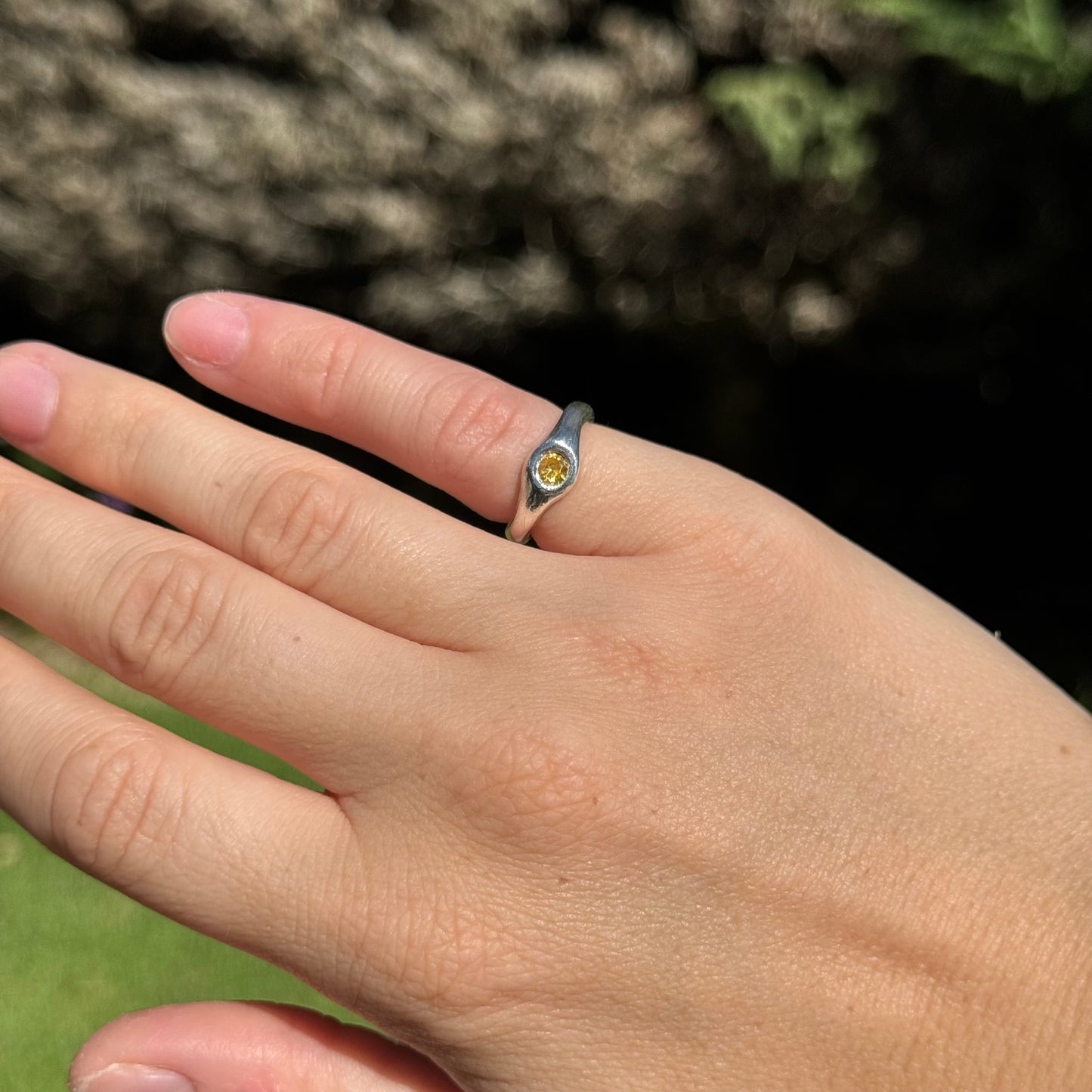 citrine ring